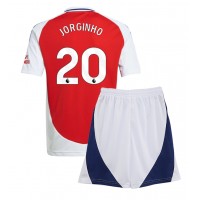 Camiseta Arsenal Jorginho Frello #20 Primera Equipación Replica 2024-25 para niños mangas cortas (+ Pantalones cortos)